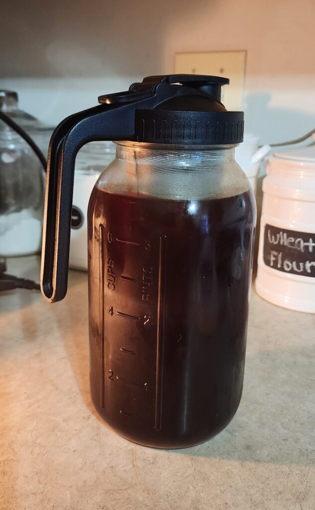 do it yourself cold brew coffee in a coffee jug