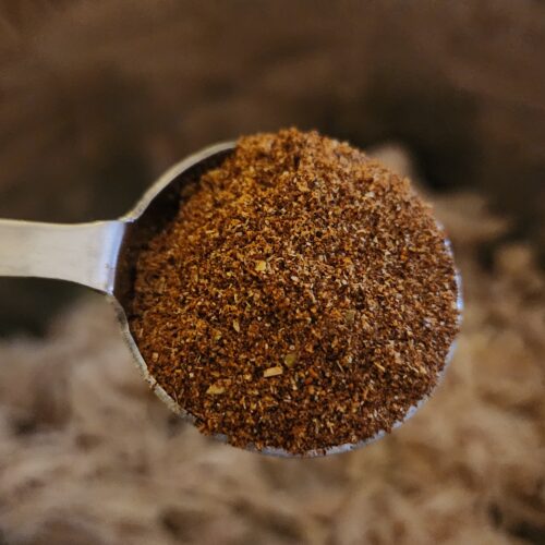 Spoonful of from scratch taco seasoning