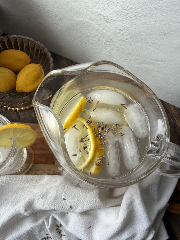 Easy Water Kefir Lavender Lemonade For Spring and Summer